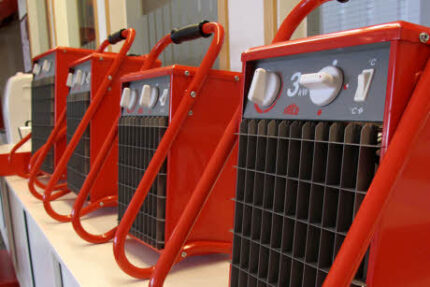 מפזר חום תעשייתי 15 KW תלת פאזי (מלבני)-GEFH